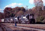 NS 4103 leads another GP38 and a pair of GP30's into Glenwood Yard